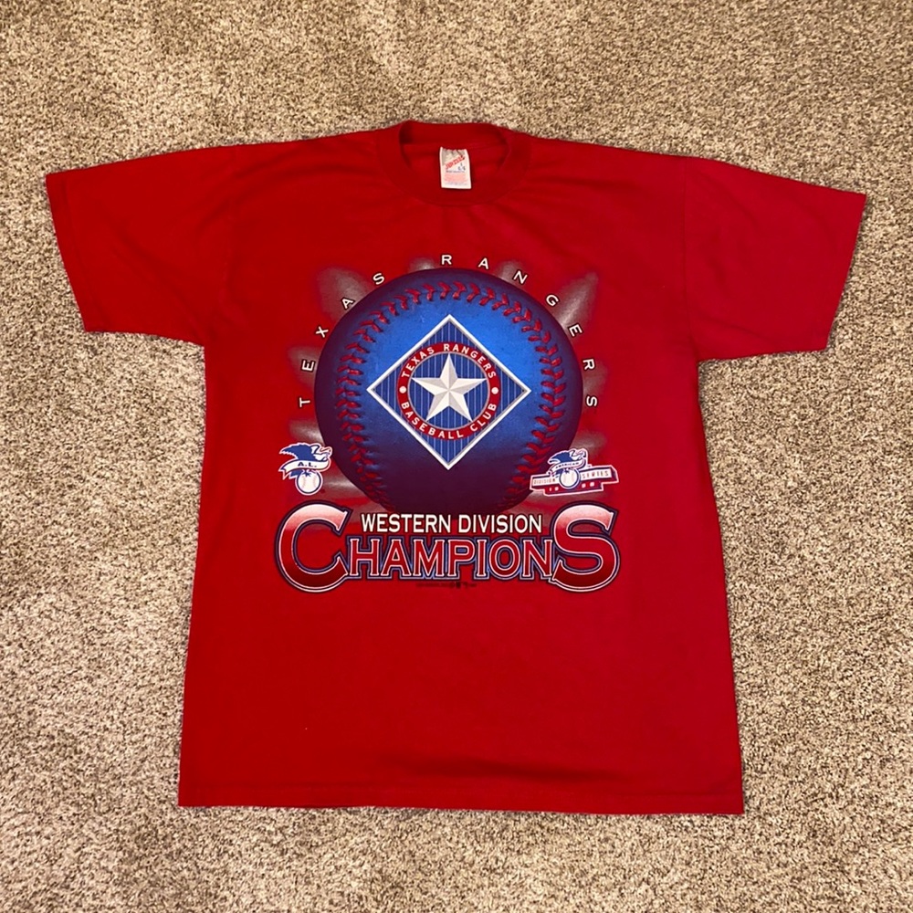 Vintage Texas Rangers Western Champions Tee